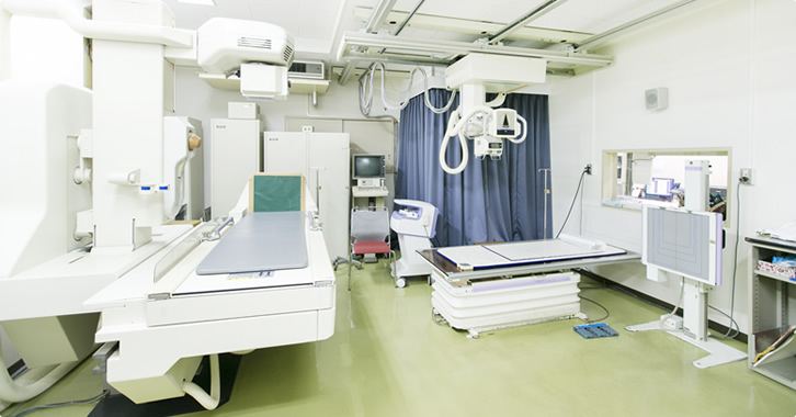 一般X線撮影装置、X線CT装置（4列）、X線TV装置、移動用X線装置、骨密度測定装置